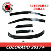 Bonnet Protector + Weather Shields suit Holden Colorado RG EXTRA Cab 2016-2020